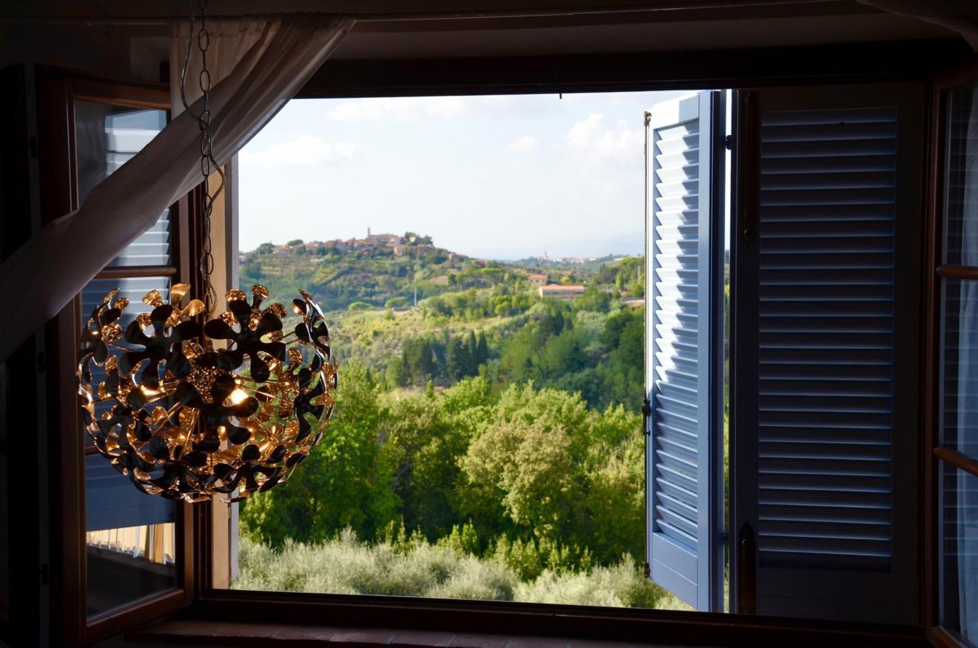Fewo Cielo Mit Terrassen Und Und Einen Atemberaubenden Blick Terricciola Exterior foto